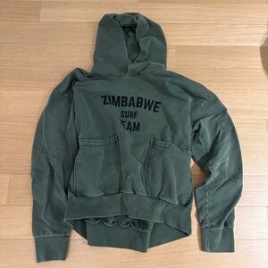 The Rad Black Kids Green Zimbabwe Surf Team hoodie